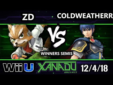 S@X 279 Smash 4 - Demise | ZD (Fox) Vs. SL | ColdWeatherr (Marth) - Wii U Winners Semis