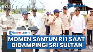 Adab Prabowo ke HB X: Perintah Paspampres Bukakan Pintu, RI 1 Celingukan Minta Sultan di Sisinya