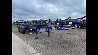 Полуприцеп контейнеровоз Dennison LOCK AND GO SLIDING SKELETAL TRAILER - C345790 | Изображение 4 - Autoline