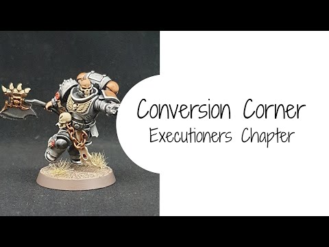 How to convert a Executioners Chapter Assault Intercessor