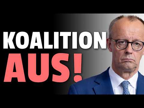 💥DAS war's! Merz kündigt ENDE der Koalition an!!