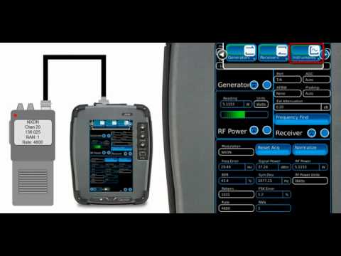 Aeroflex 3550 Testing Digital Radios