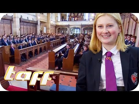 Living like Harry Potter! German students at an English boarding school! | taff | ProSieben
