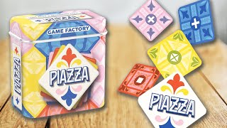 PIAZZA - Spielregeln TV (Spielanleitung Deutsch) - GAME FACTORY