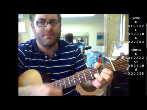 How to play "Hard Sun" by Indio on acoustic guitar (Made Easy)