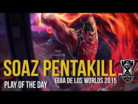 sOAZ DARIUS PENTAKILL | FW vs OG  | LOL World Championship 2015 Cuartos de Final