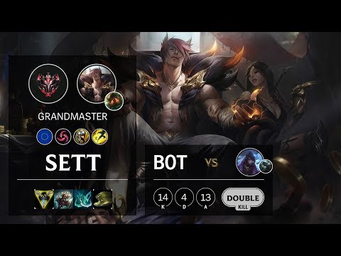 Sett Bot vs Aphelios - EUNE Grandmaster Patch 10.3
