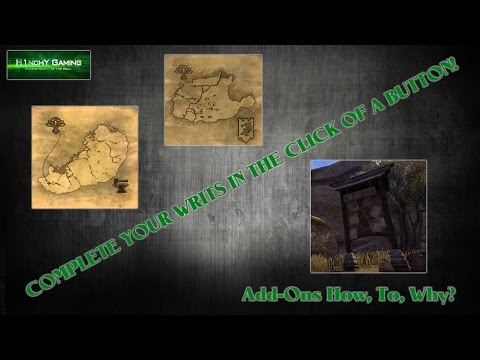 ESO:One Tamriel -Finish your Crafting Writs in 1 click! How to  | Elder Scrolls Online