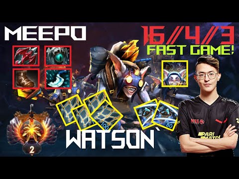 Watson` Meepo Mid Gameplay Patch 7.31b - Dota 2 Full Gameplay player perspective