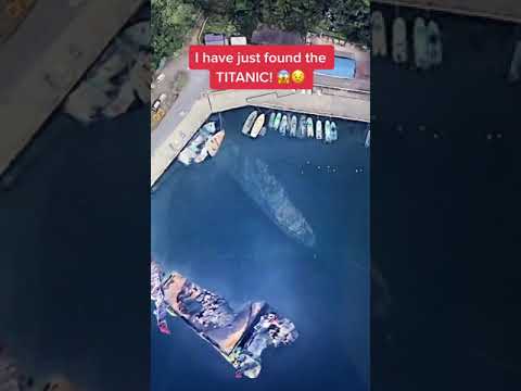 Titanic on Google Earth? 🌎