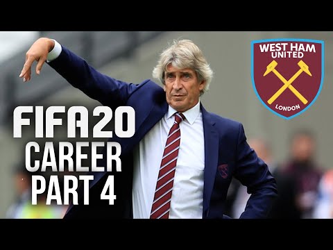 FIFA 20 CAREER MODE Gameplay Walkthrough Part 4 - BAD DAY AT THE OFFICE (West Ham)