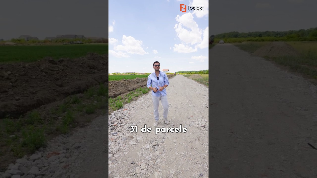COMISION 0% Parcele de teren pentru case/duplexuri Mosnita Veche - Video