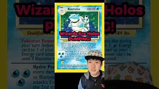 Wizards Era Holo Pokemon Cards PUMPING in price - Blastoise, Mew, Mewtwo #pokemoncards #pokemontcg