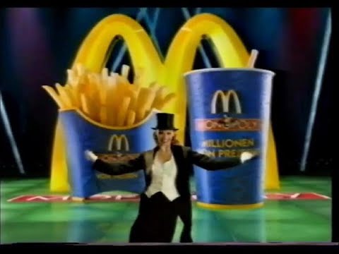 German McDonald's Monopoly ad (August 2001)
