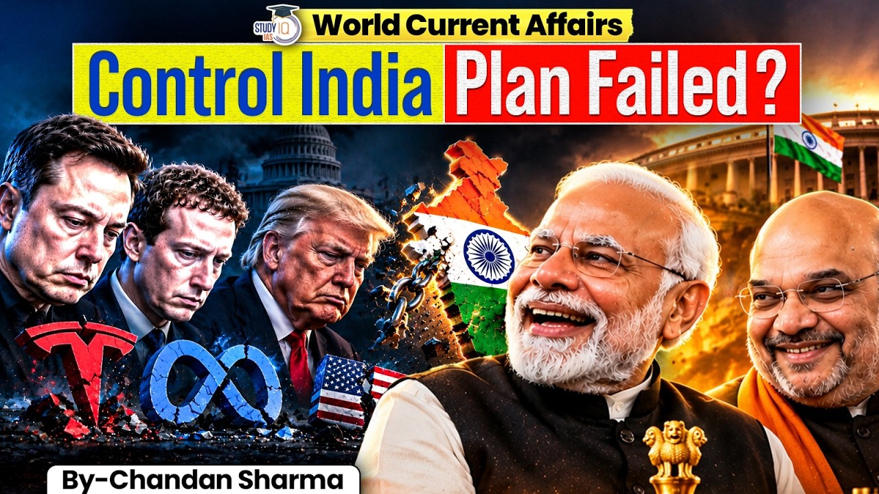 Why Is India Saying NO to Elon Musk’s Starlink? | StudyIQ IAS