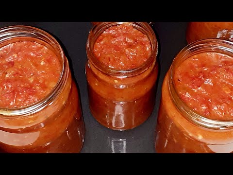 Domaći ajvar od kuhane paprike , mjera 3 kg