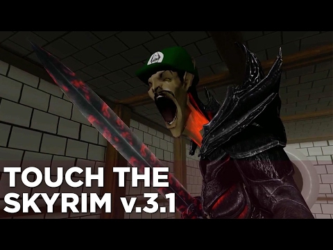 Griffin and Nick Play a Fun New Mario Game – Touch the Skyrim Ep. 10