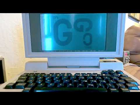 The 1984 Tandy 200 / TRS-80 Model 200 Mandelbaum Timelapse - 7 Hours!