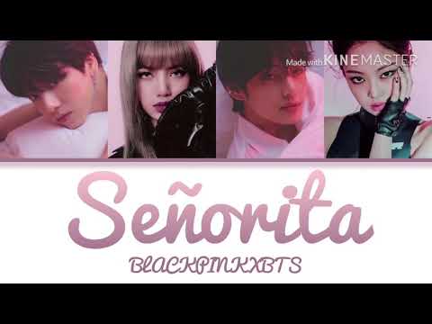 How would Lisa,Jennie & Jungkook, Taehyung sing // Señorita - Shawn and Camila (CLC) (FANMADE)