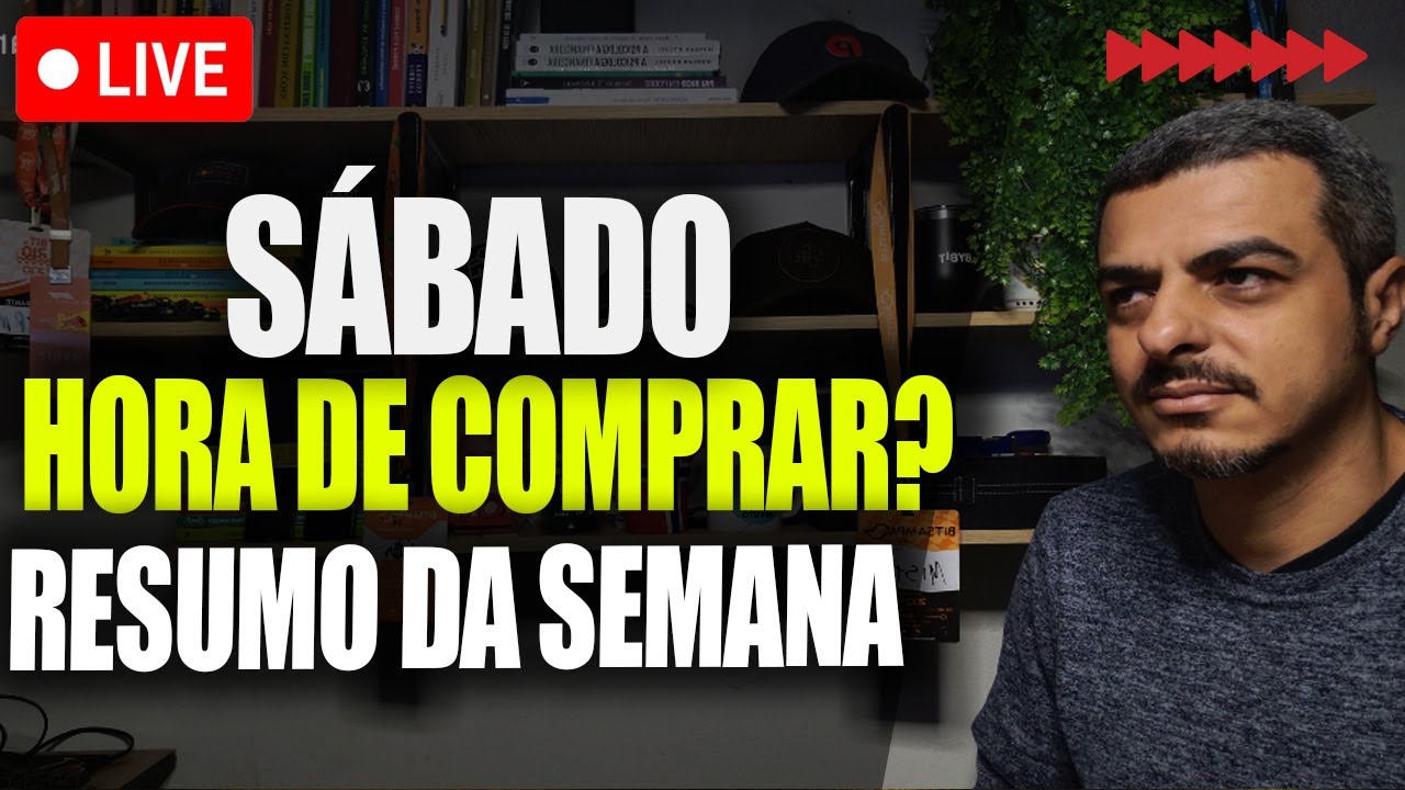 BITCOIN AGORA - Sábado Resumo da Semana - HORA DE COMPRAR? - RedotPAY 10 USDT para 10 Pessoas