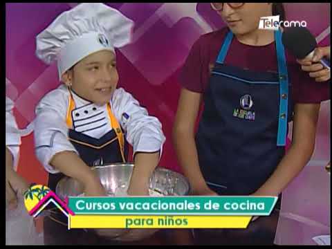 Cursos vacacionales de cocina para niños