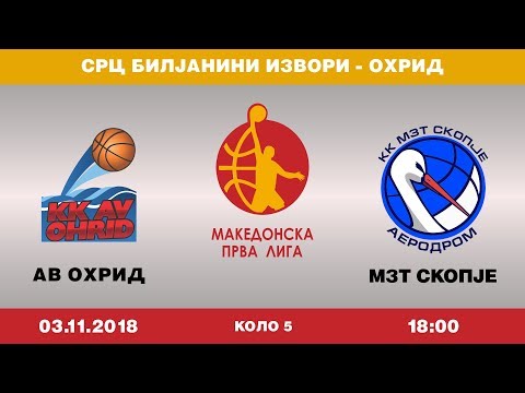 KK AV OHRID - KK MZT SKOPJE (2018/2019)