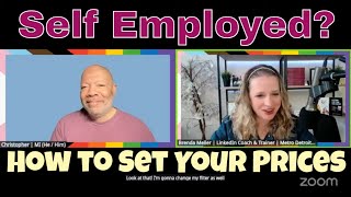 Self Employed? What You Need to Know About Setting Prices $$$