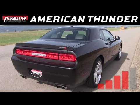 2008-13 Dodge Challenger SRT8 - American Thunder Cat-Back Exhaust System 817499