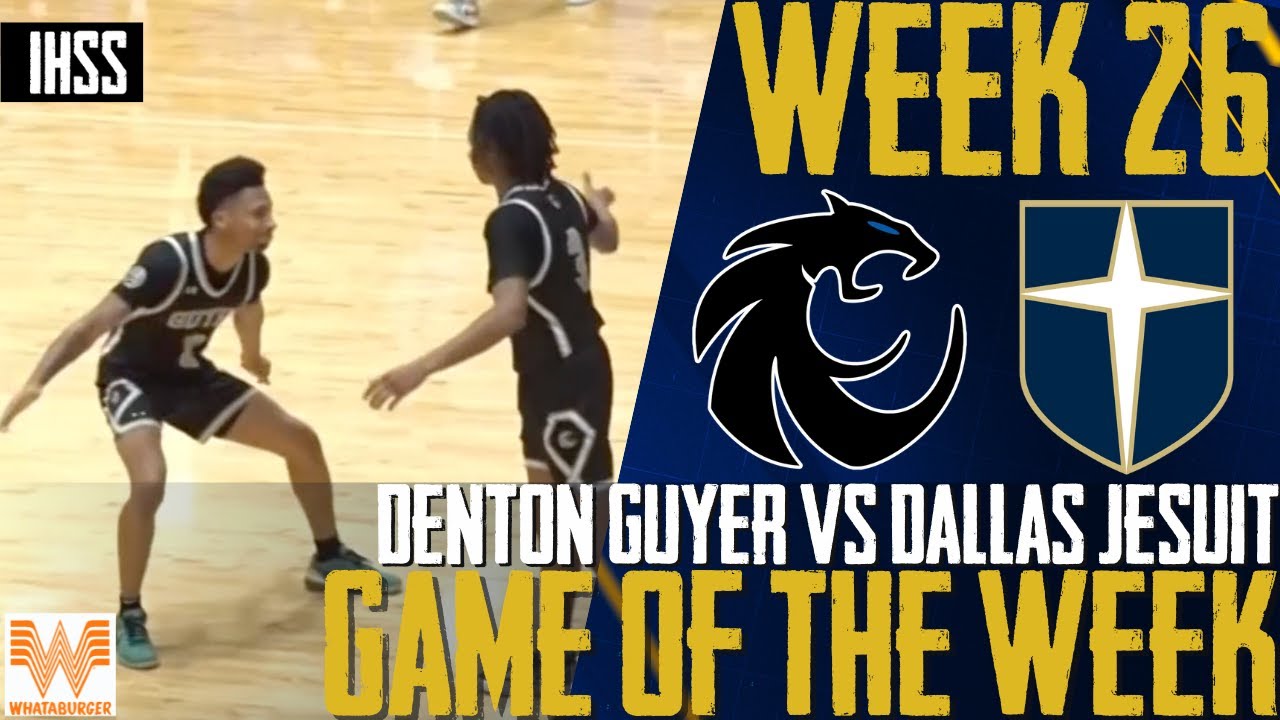 Thrilling High School Basketball: Guyer vs. Jesuit Highlights & More!