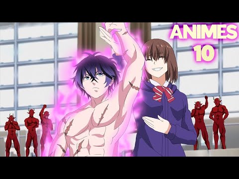 Top 10 Animes Isekai où Le héro est fort puissant mais fait semblant d'être faible