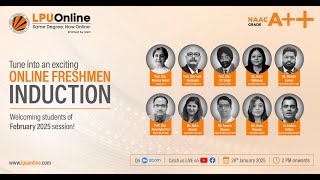LPU Online Induction Program for February Session 2025