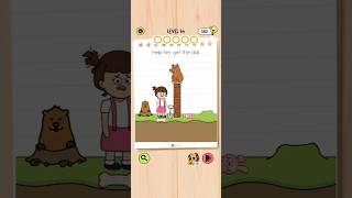 Brain Test 5 Level 54: Help her get the doll Walkthrough