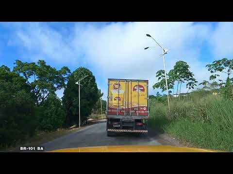 De: Santo Antônio de Jesus / [BR-101 BA]  Para: Eunápolis-BA. V-04 de 15.
