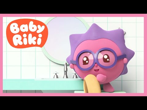 🫧 Învață cu BabyRiki despre igienă 🧼  Desene animate pentru Copii de Grădiniță