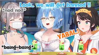 Subaru and Lamy EXPLODES After Seeing Noel Do This!