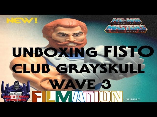 Vídeo relacionado con SUPER7 Masters of The Universe Classics Action Figure Club Grayskull Wave 3 Grizzlor 18