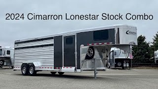A preview image of the linked video showcasing 2024 Cimarron Lonestar Stock Stock Combo