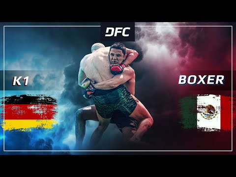 German "Shaolin" vs Mexican Boxer | MMA Streetfight | DFC