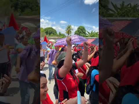 Municipio Candelaria del Estado Trujillo se moviliza en Apoyo al Presidente @nicolasmaduro