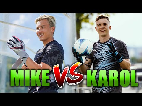 KINGKAROL vs MODERNGOALKEEPING | KEEPERBATTLE