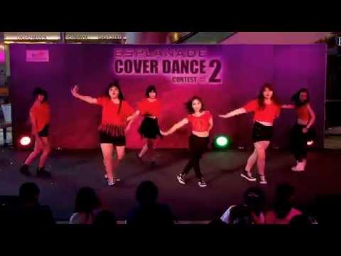 150404 MRG cover KPOP - I Feel Good (EXID) + Sugar Free (T-ara) @Esplanade Cover Dance #2 (Audition)