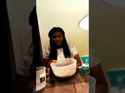 Jamaya makes cupcakes Part 1