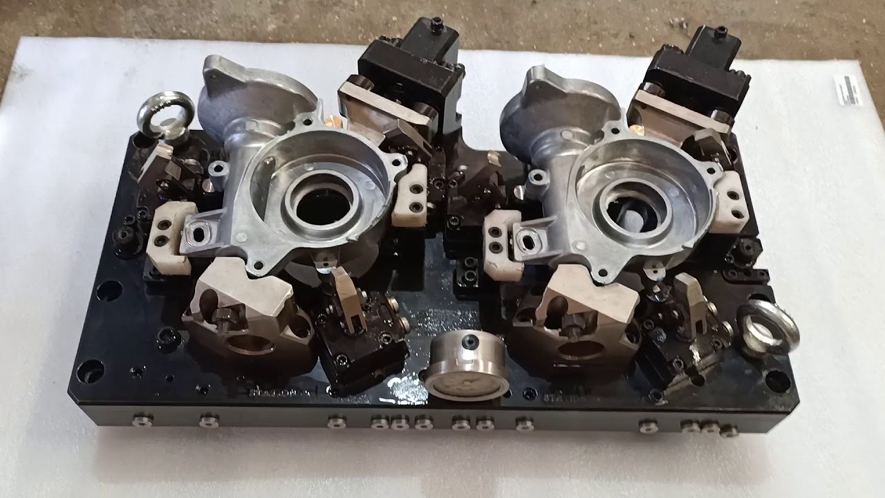 VMC Hydraulic Fixture for Gear Box