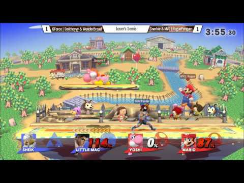 CB11 Doubles - MVG|RoguePenguin & Snarkie Vs. SGG|Wonderbread & G4C|Smitheyyy SSB4 Losers Semis