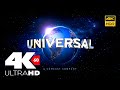 Universal Pictures 100th Anniversary Intro Logo New Version 2020 4K 60fps HDR