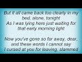 Iris Dement - You've Done Nothing Wrong Lyrics