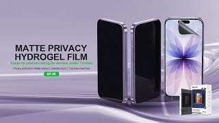 GF-3R Matte privacy hydrogel film