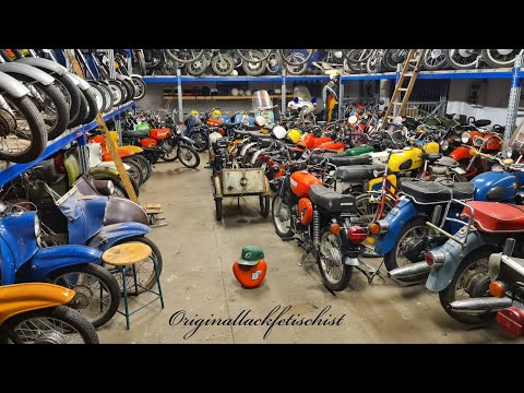 Originallackfetischist -  Besichtigung einer der größten Simson Sammlungen Deutschlands