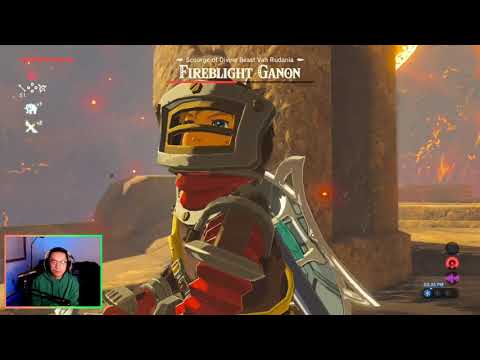 Zelda BOTW -  Divine Beast Vah Rudania Boss Fight