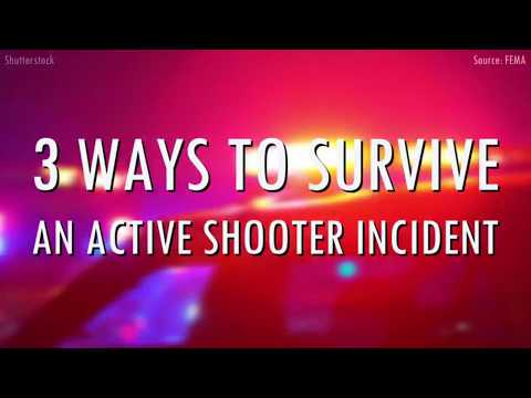 Run, Hide, Fight: 3 ways to survive an active shooting